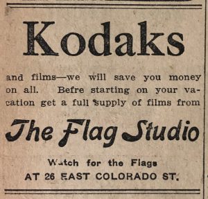 vintage newspaper ad