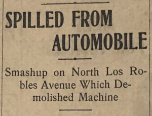 vintage newspaper clipping