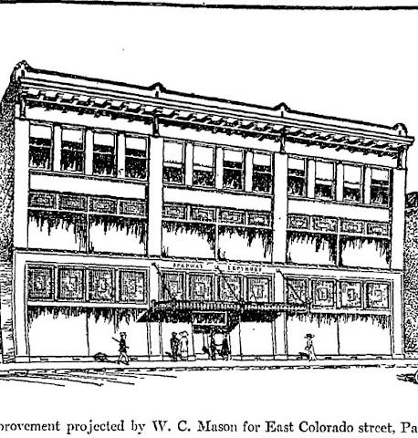 "Secures Permit for Fine Block," Los Angeles Times, 10 March 1912. Accessed Pasadena Public Library, Proquest Los Angeles Times historical.