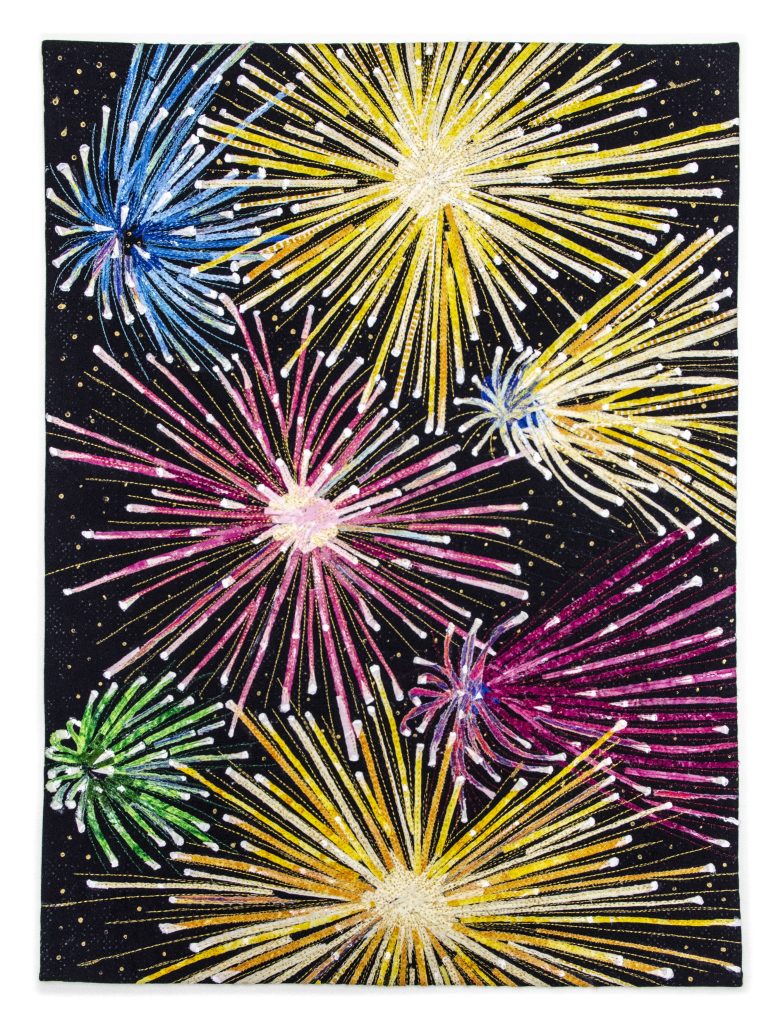 Quilt Image: A Star Spangled 4th, fireworks