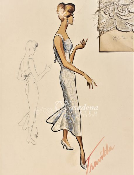 Marilyn Monroe in How to Marry a Millionaire Costume Design by Travilla Courtesy of Christian Esquevin