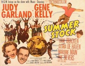 Summer Stock (1950). Directed by Charles Walters. Half Sheet Poster. Courtesy of the Jay Lesiger Collection.