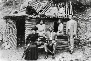 Family of Dan Woods, uncle of Benjamin McAdoo (Black History Collection, BH-L-24-9). The McAdoo family is prominently featured in the online exhibit.