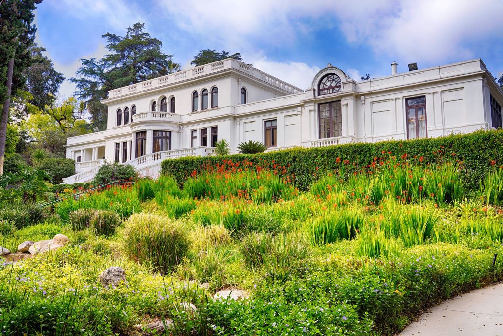 View of the rear of the Fényes Mansion