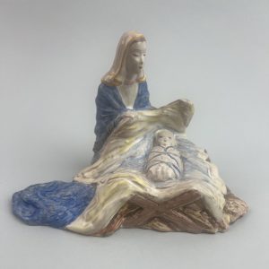 Figurine of Madonna and Child by Joy Thompson