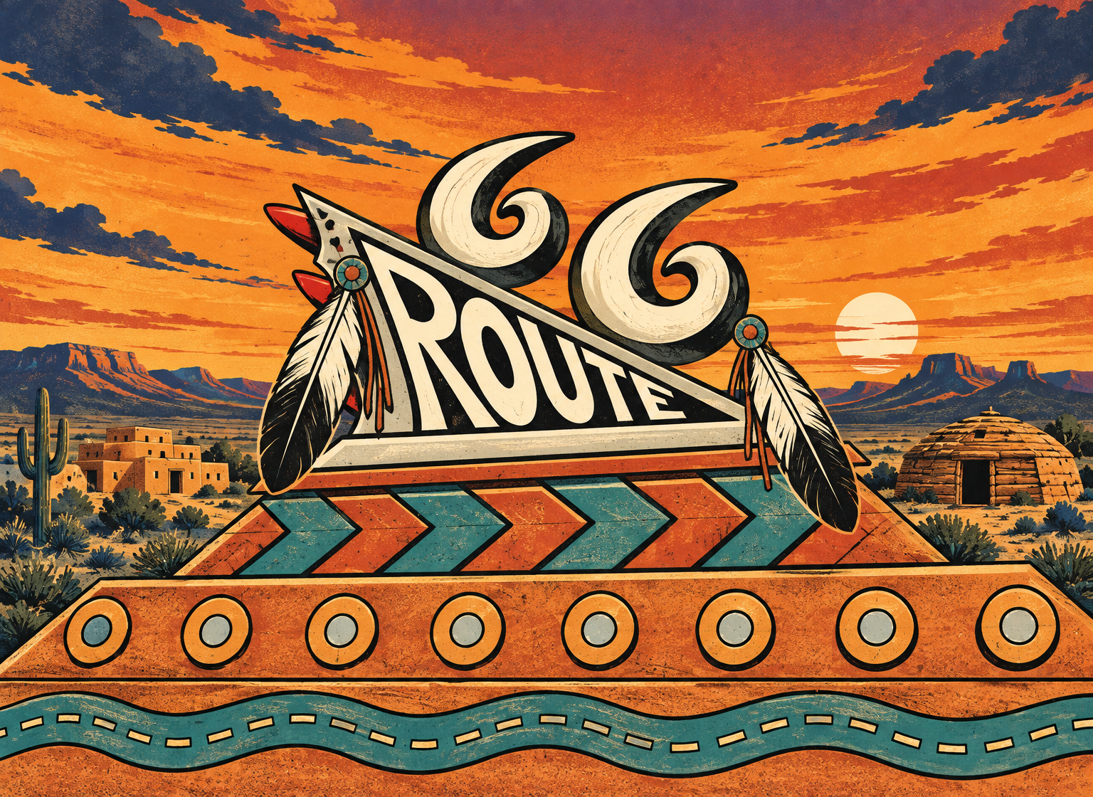 Route 66: Travelers and Tribes